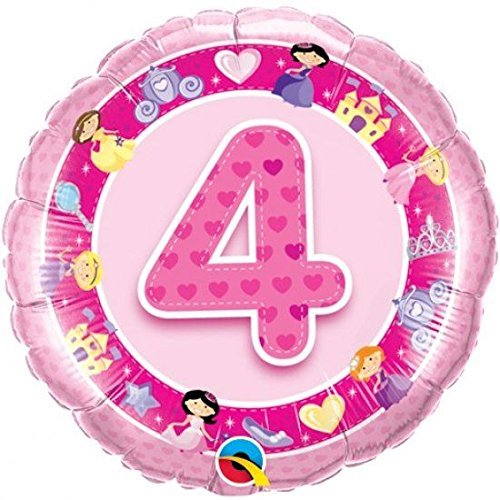 Folienballon 4 Pink Princess