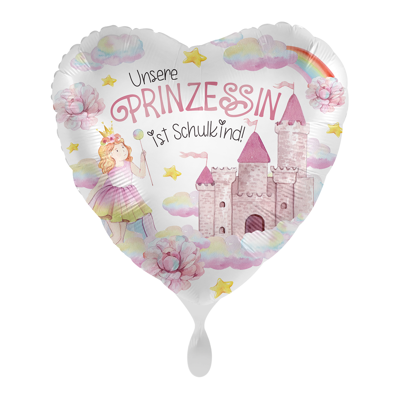 Folienballon Little Princess's First Day of School - 74802