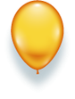 Latexballon maisgelb - 1 Stück - Größe 11'