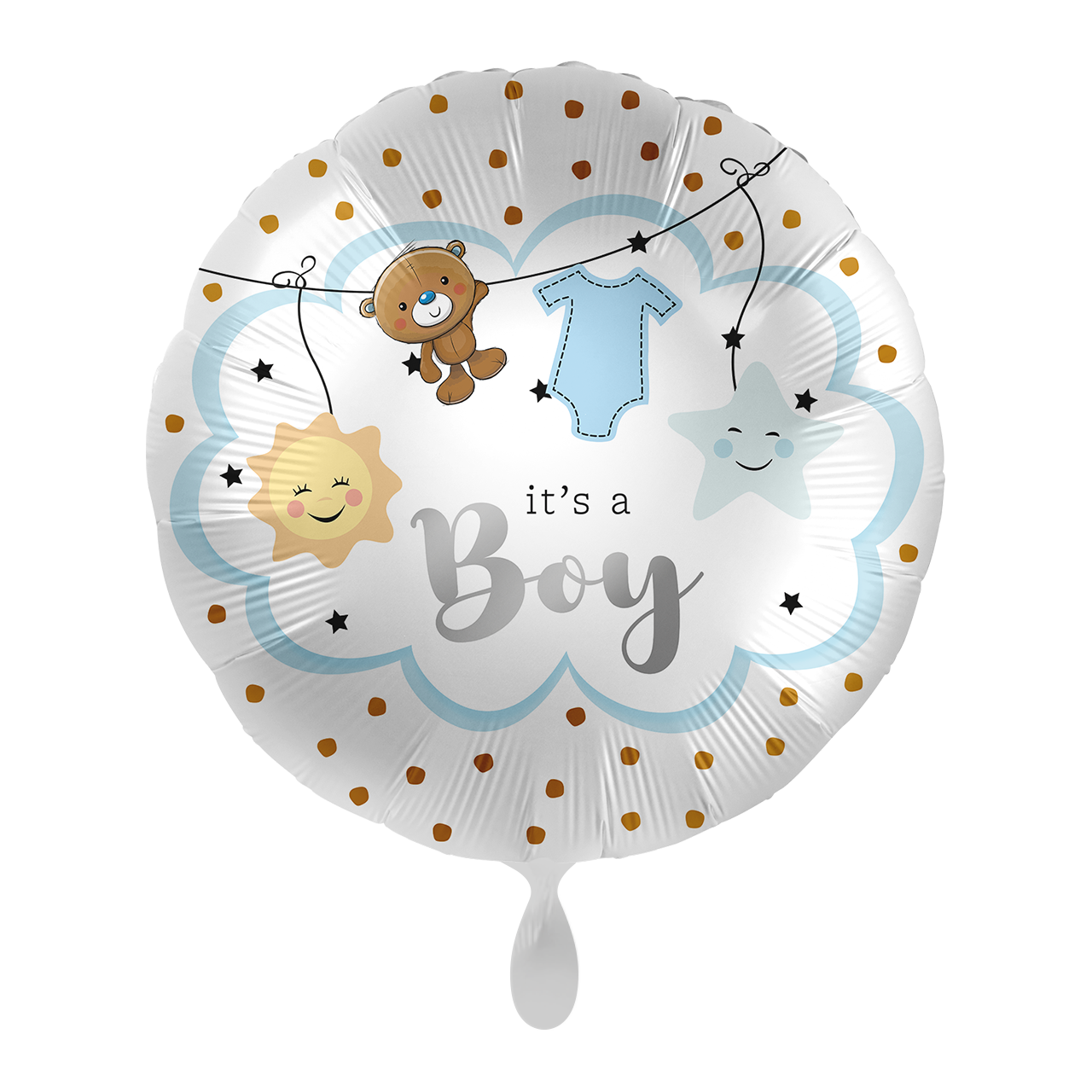 Folienballon Baby Boy is Coming - 66821