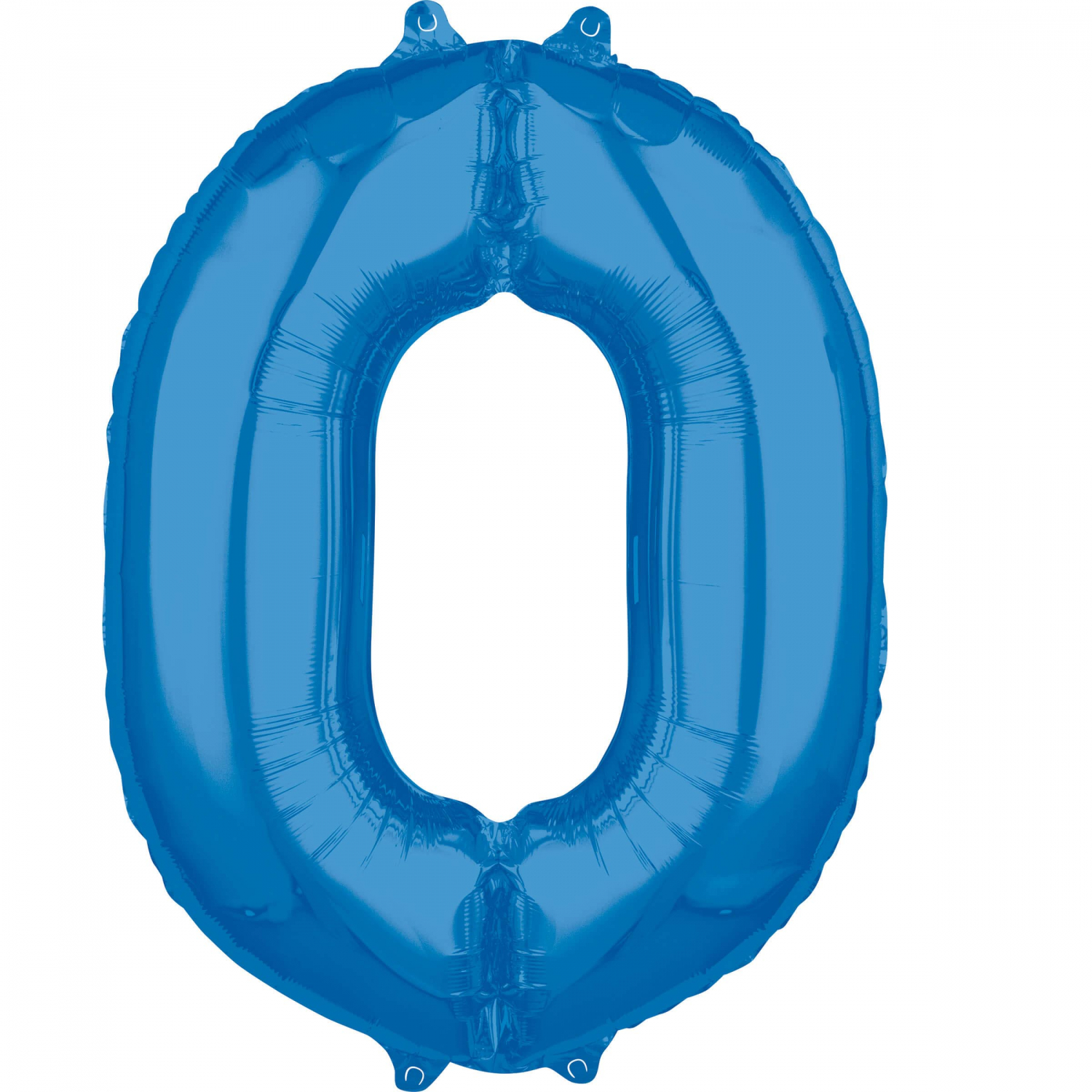 Zahlenballon Blau L - 0