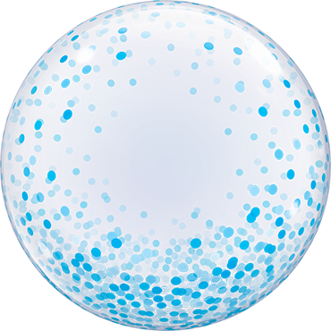 Decobubble Blue Confetti Dots - 61354