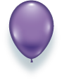 Latexballon lavendel - 1 Stück - Größe 11'