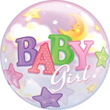 Bubble Baby Girl Moon - 60319