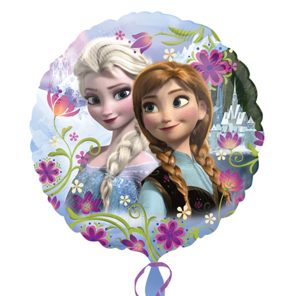 Folienballon Frozen mit Anna und Elsa